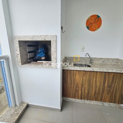 Apartamento com 83m², 2 quartos (sendo 2 suítes), 1 garagem, no bairro Palmas em Governador Celso Ramos