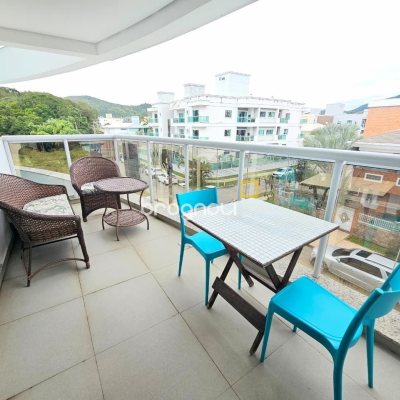Apartamento com 83m², 2 quartos (sendo 2 suítes), 1 garagem, no bairro Palmas em Governador Celso Ramos