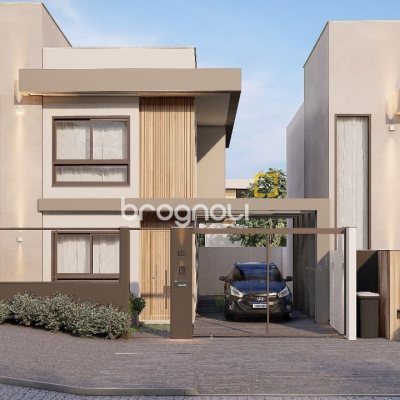 Casa com 113m², 3 quartos (sendo 1 suíte), 2 garagens, no bairro Santinho em Florianópolis