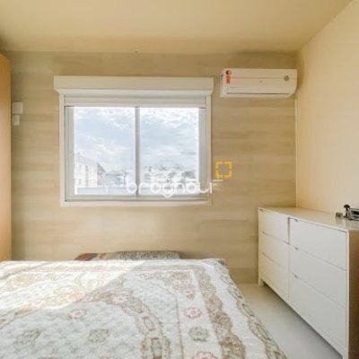 Apartamento com 59m², 2 quartos, 1 garagem, no bairro Serraria em São José