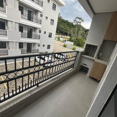 Apartamento com 69m², 2 quartos (sendo 1 suíte), 1 garagem, no bairro Vargem do Bom Jesus em Florianópolis