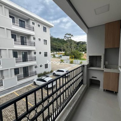 Apartamento com 69m², 2 quartos (sendo 1 suíte), 1 garagem, no bairro Vargem do Bom Jesus em Florianópolis