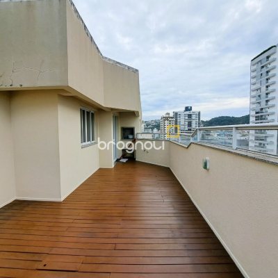 Cobertura com 134m², 3 quartos (sendo 1 suíte), 1 garagem, no bairro Nossa Senhora do Rosário em São José