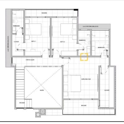 Casa de Condomínio com 238m², 3 quartos (sendo 3 suítes), 2 garagens, no bairro São João do Rio Vermelho em Florianópolis