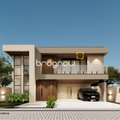 Casa de Condomínio com 238m², 3 quartos (sendo 3 suítes), 2 garagens, no bairro São João do Rio Vermelho em Florianópolis
