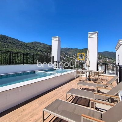 Apartamento com 98m², 3 quartos (sendo 1 suíte), 2 garagens, no bairro Saco Grande em Florianópolis