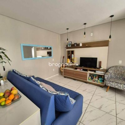 Apartamento com 72m², 2 quartos (sendo 1 suíte), 1 garagem, no bairro Ingleses em Florianópolis