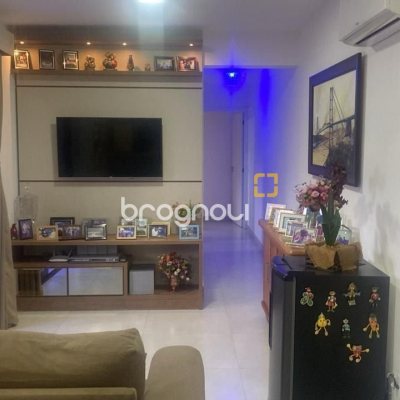 Apartamento com 65m², 2 quartos (sendo 1 suíte), 2 garagens, no bairro Pedra Branca em Palhoça