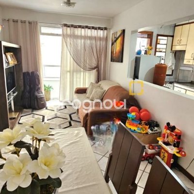 Apartamento com 84m², 3 quartos (sendo 1 suíte), 1 garagem, no bairro Campinas em São José