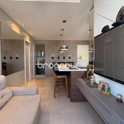 Apartamento com 85m², 3 quartos (sendo 1 suíte), 2 garagens, no bairro Pagani em Palhoça