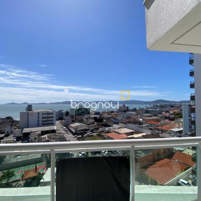 Apartamento com 95m², 1 quarto (sendo 1 suíte), 2 garagens, no bairro Barreiros em São José