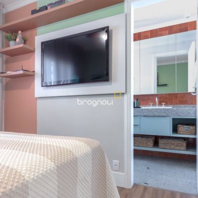 Apartamento com 165m², 4 quartos (sendo 4 suítes), 2 garagens, no bairro Centro em Florianópolis