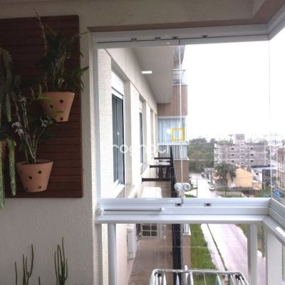 Apartamento com 72m², 2 quartos (sendo 1 suíte), 1 garagem, no bairro Pedra Branca em Palhoça