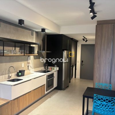 Studio com 32m², 1 quarto, 1 garagem, no bairro Trindade em Florianópolis