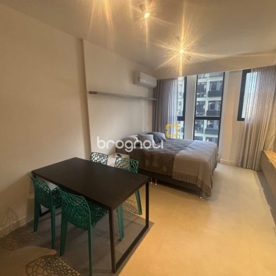 Studio com 32m², 1 quarto, 1 garagem, no bairro Trindade em Florianópolis