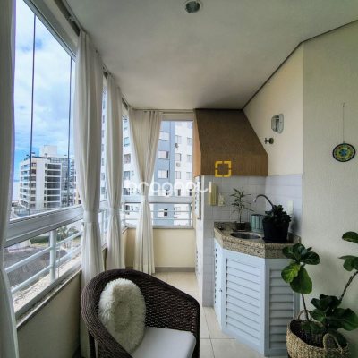 Apartamento com 120m², 4 quartos (sendo 1 suíte), 3 garagens, no bairro Balneário em Florianópolis