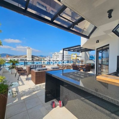 Cobertura com 337m², 3 quartos (sendo 1 suíte), 3 garagens, no bairro Balneário em Florianópolis