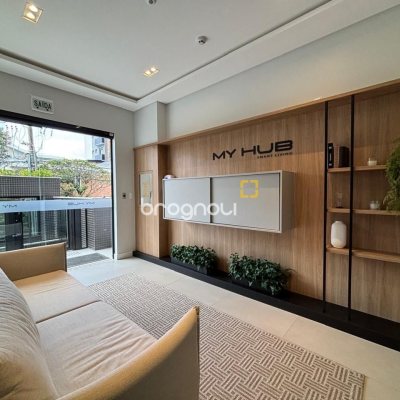 Studio com 75m², 1 quarto (sendo 1 suíte), 1 garagem, no bairro Coqueiros em Florianópolis