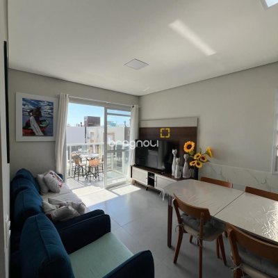 Apartamento com 69m², 3 quartos (sendo 2 suítes), 1 garagem, no bairro Palmas em Governador Celso Ramos