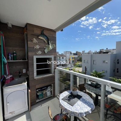 Apartamento com 69m², 3 quartos (sendo 2 suítes), 1 garagem, no bairro Palmas em Governador Celso Ramos