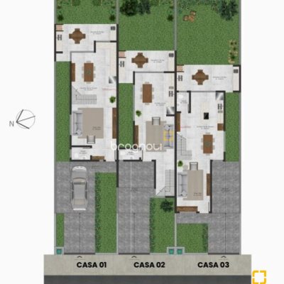 Casa com 183m², 3 quartos (sendo 1 suíte), 1 garagem, no bairro Campeche em Florianópolis