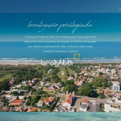 Apartamento com 58m², 1 quarto (sendo 1 suíte), 1 garagem, no bairro Vila Nova em Imbituba