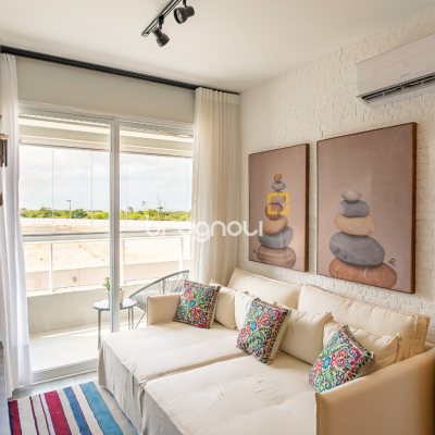 Apartamento com 54m², 1 quarto, 1 garagem, no bairro Campeche em Florianópolis
