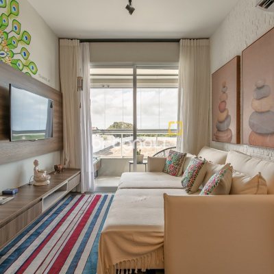 Apartamento com 54m², 1 quarto, 1 garagem, no bairro Campeche em Florianópolis
