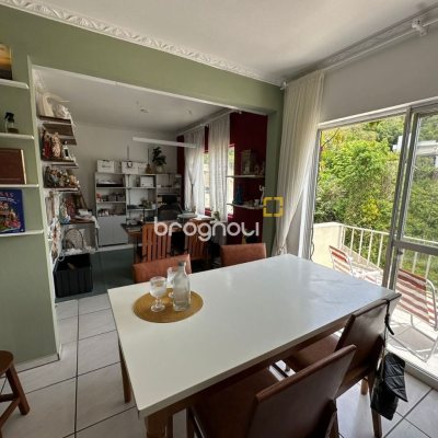 Apartamento com 80m², 3 quartos, 1 garagem, no bairro Ponta de Baixo em São José