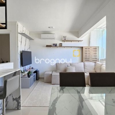 Apartamento com 75m², 2 quartos (sendo 2 suítes), 1 garagem, no bairro Ingleses em Florianópolis