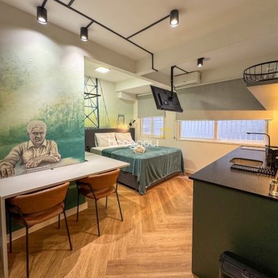 Apartamento com 20m², 1 quarto, no bairro Centro em Florianópolis