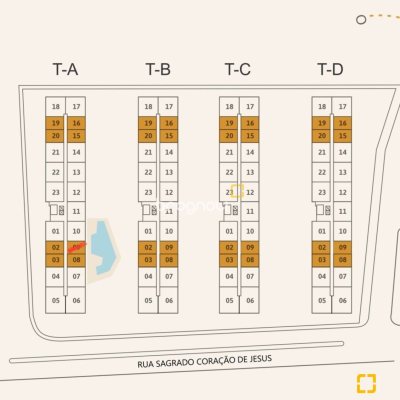 Apartamento com 45m², 1 quarto, 1 garagem, no bairro Morro das Pedras em Florianópolis