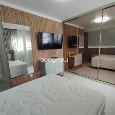 Apartamento com 121m², 4 quartos (sendo 2 suítes), 2 garagens, no bairro Balneário em Florianópolis