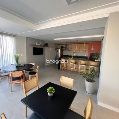 Apartamento com 62m², 2 quartos (sendo 1 suíte), 1 garagem, no bairro Coqueiros em Florianópolis