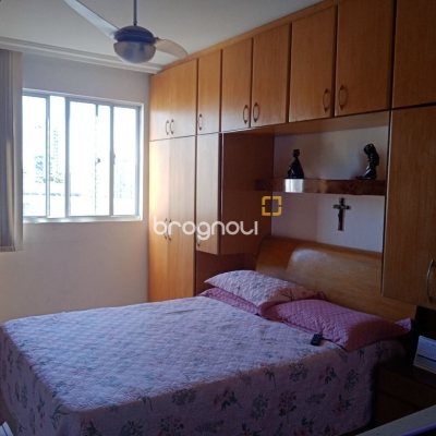 Apartamento com 89m², 3 quartos (sendo 1 suíte), 1 garagem, no bairro Campinas em São José