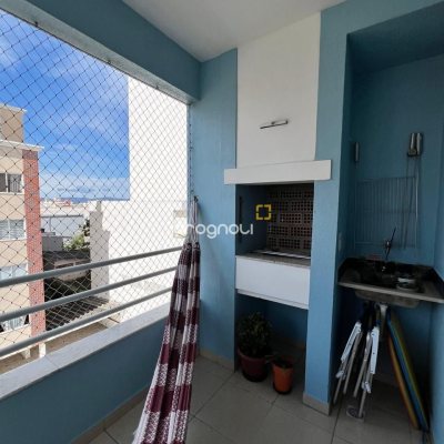 Apartamento com 82m², 3 quartos (sendo 1 suíte), 2 garagens, no bairro Jardim Cidade de Florianópolis em São José