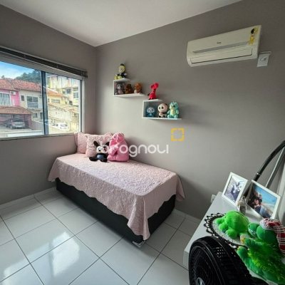 Apartamento com 59m², 3 quartos, 1 garagem, no bairro Potecas em São José