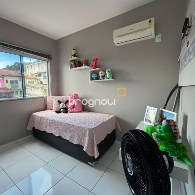 Apartamento com 59m², 3 quartos, 1 garagem, no bairro Potecas em São José