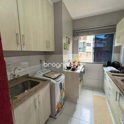 Apartamento com 59m², 3 quartos, 1 garagem, no bairro Potecas em São José