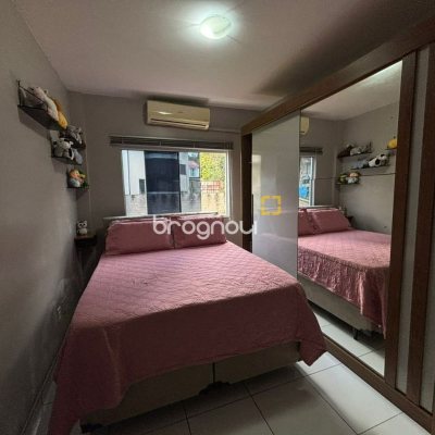 Apartamento com 59m², 3 quartos, 1 garagem, no bairro Potecas em São José