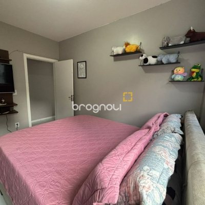 Apartamento com 59m², 3 quartos, 1 garagem, no bairro Potecas em São José