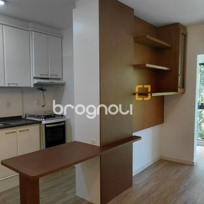 Apartamento com 63m², 2 quartos (sendo 1 suíte), 1 garagem, no bairro Itacorubi em Florianópolis