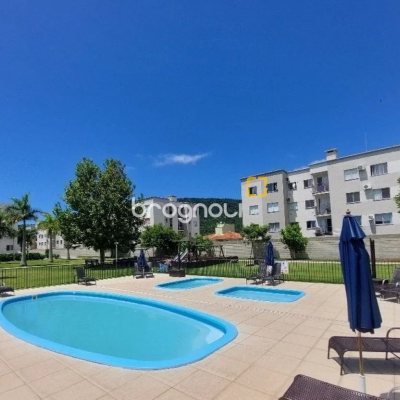 Apartamento com 78m², 2 quartos, 2 garagens, no bairro Vargem do Bom Jesus em Florianópolis