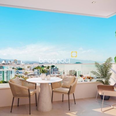 Apartamento com 78m², 2 quartos (sendo 1 suíte), 1 garagem, no bairro Barreiros em São José