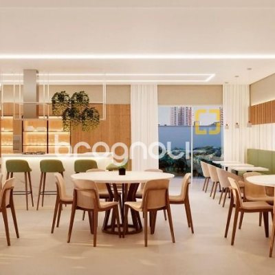 Apartamento com 78m², 2 quartos (sendo 1 suíte), 1 garagem, no bairro Barreiros em São José