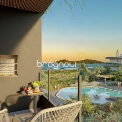Apartamento com 73m², 2 quartos (sendo 1 suíte), 2 garagens, no bairro Campeche em Florianópolis