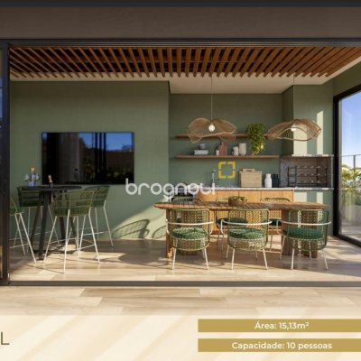 Apartamento com 104m², 3 quartos (sendo 1 suíte), 2 garagens, no bairro Campeche em Florianópolis