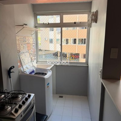 Apartamento com 43m², 1 quarto, 1 garagem, no bairro Carvoeira em Florianópolis