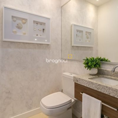 Cobertura com 166m², 2 quartos (sendo 2 suítes), 3 garagens, no bairro Campeche em Florianópolis