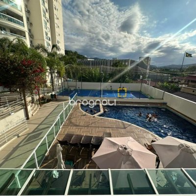 Apartamento com 94m², 3 quartos (sendo 1 suíte), 2 garagens, no bairro Itacorubi em Florianópolis